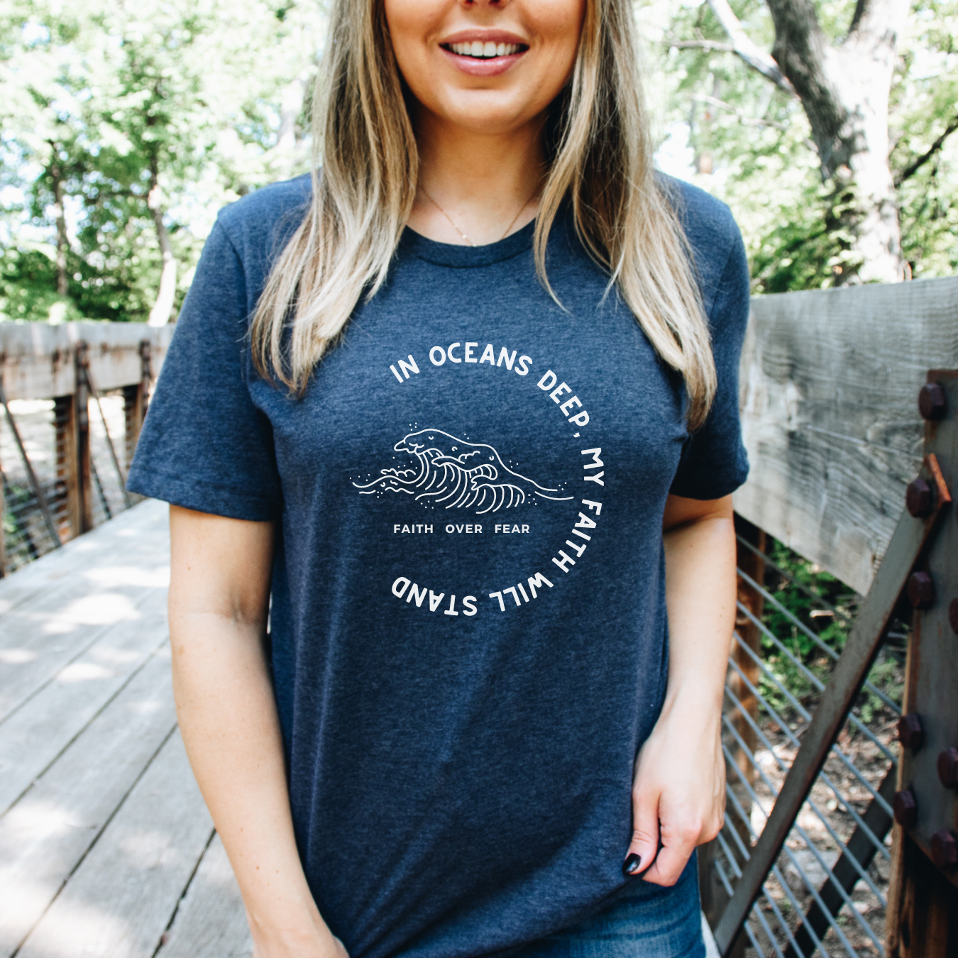 Camiseta unisex Océanos profundos