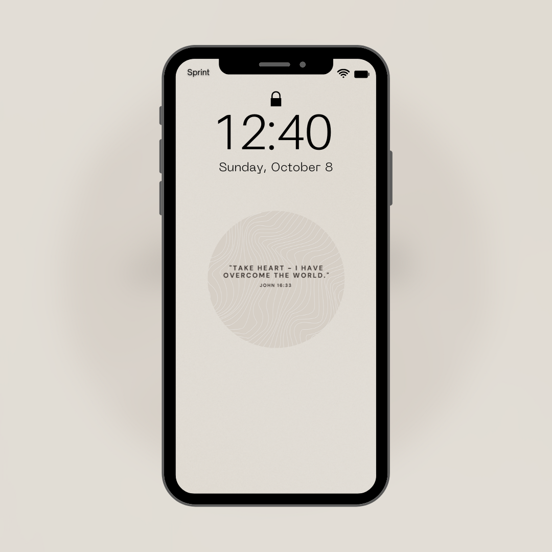 Take Heart: Phone Wallpaper