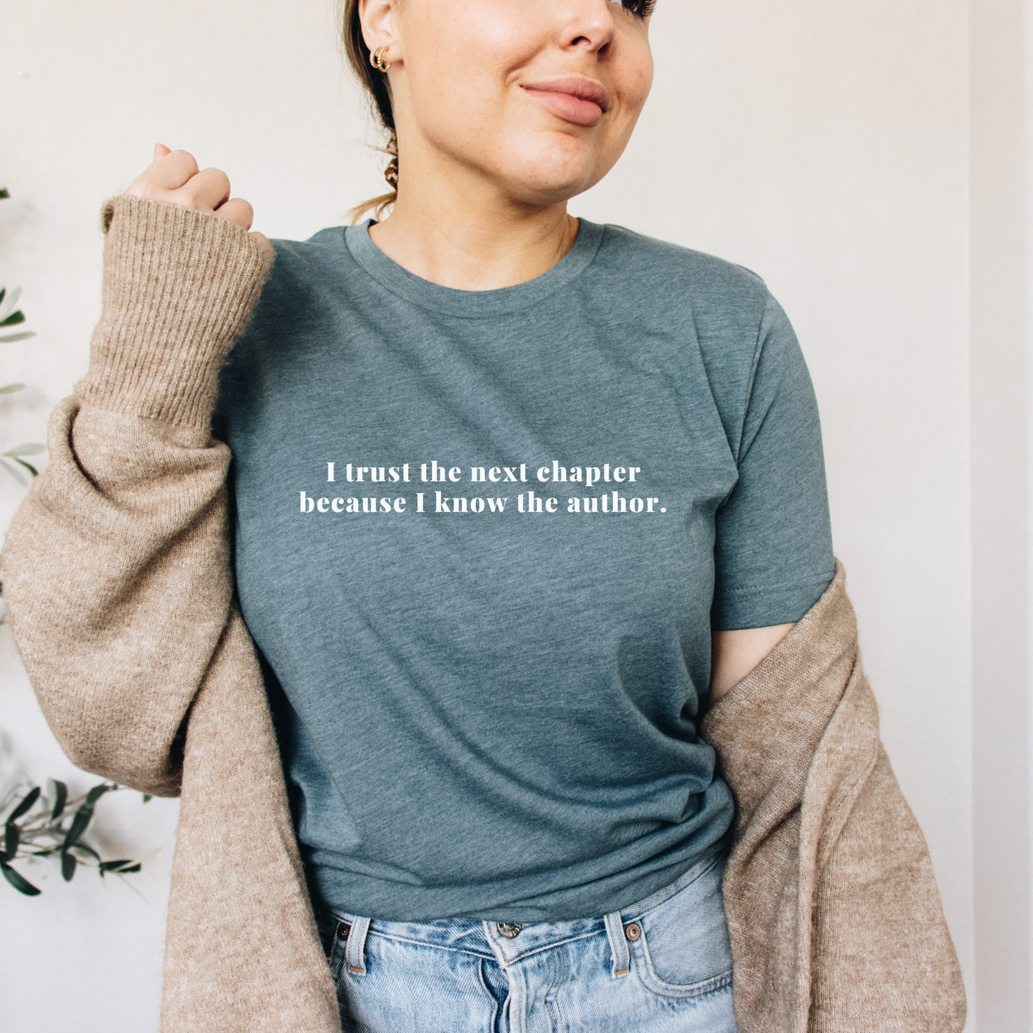 Camiseta unisex Fe sobre miedo