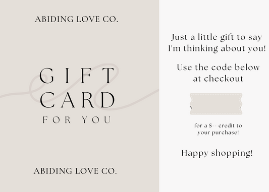 $10 Digital Gift Card