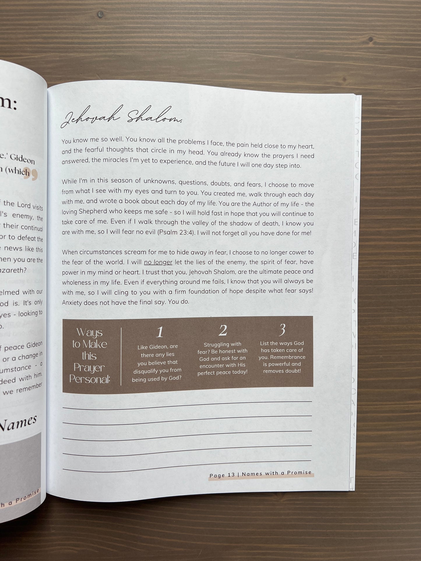 Names with a Promise: A Study of the Names of God