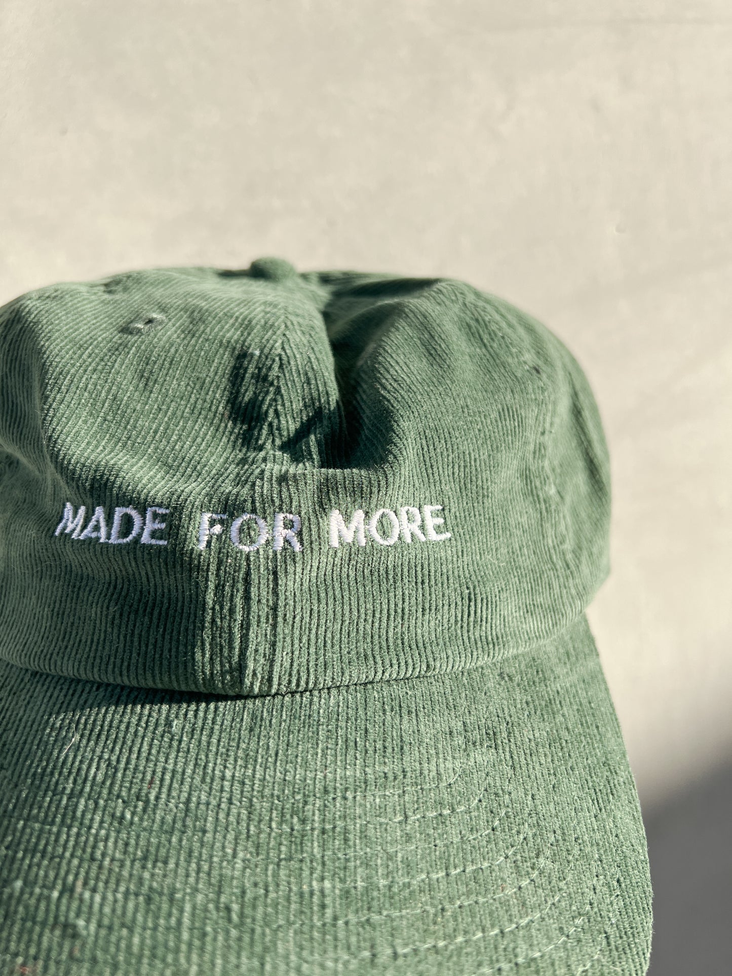 Made for More Corduroy Baseball Hat