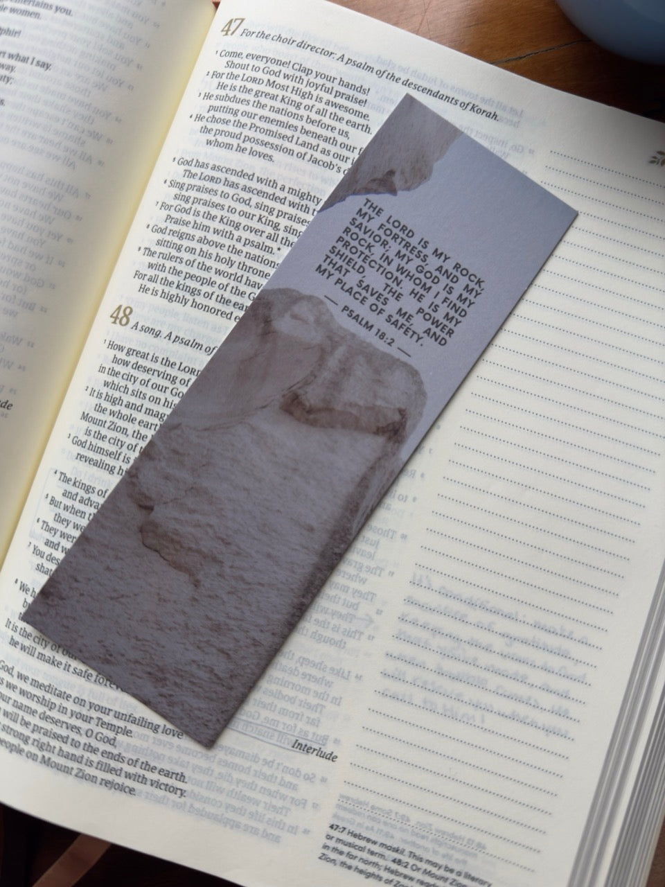 "My Rock" Bookmark