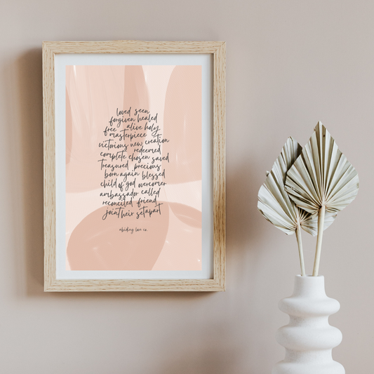 Identity Collection: Blush Theme - Digital Print