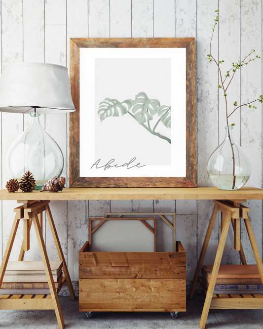 Abide - Digital Print