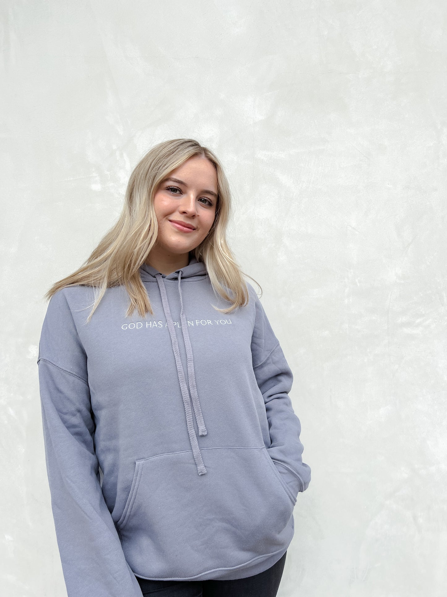 God Has a Plan for You Unisex Embroidered Crewneck Sweatshirt