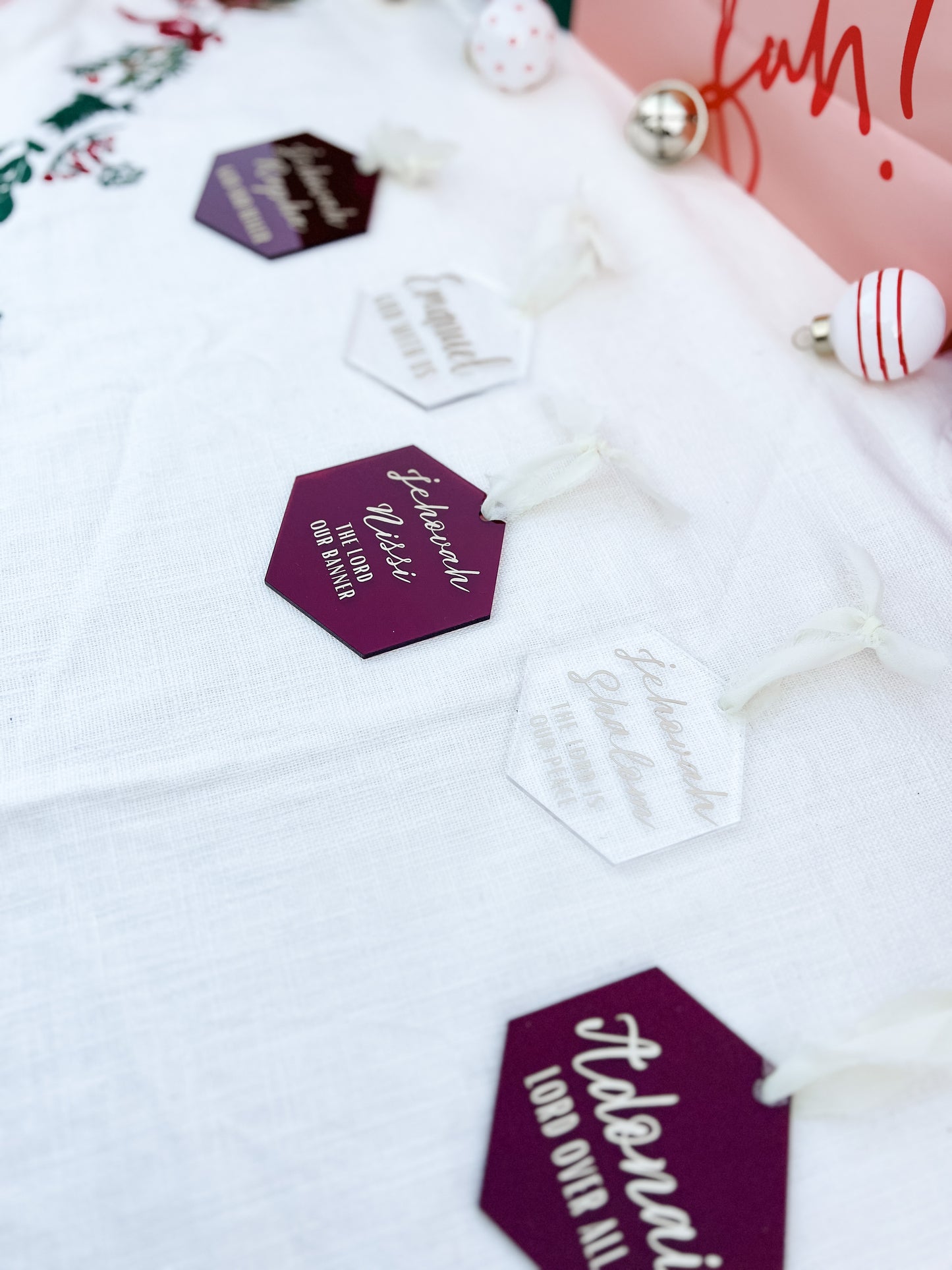 Names of God - Christmas Ornaments