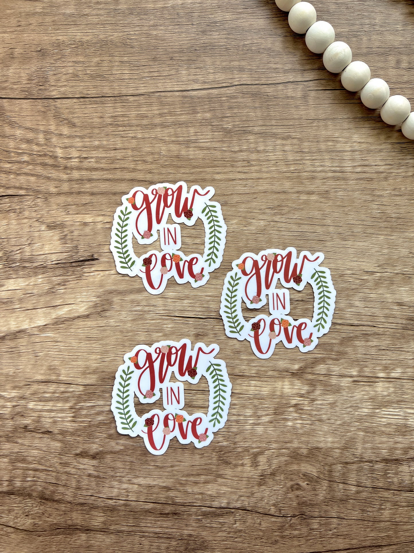 Crecer en el amor Pegatina