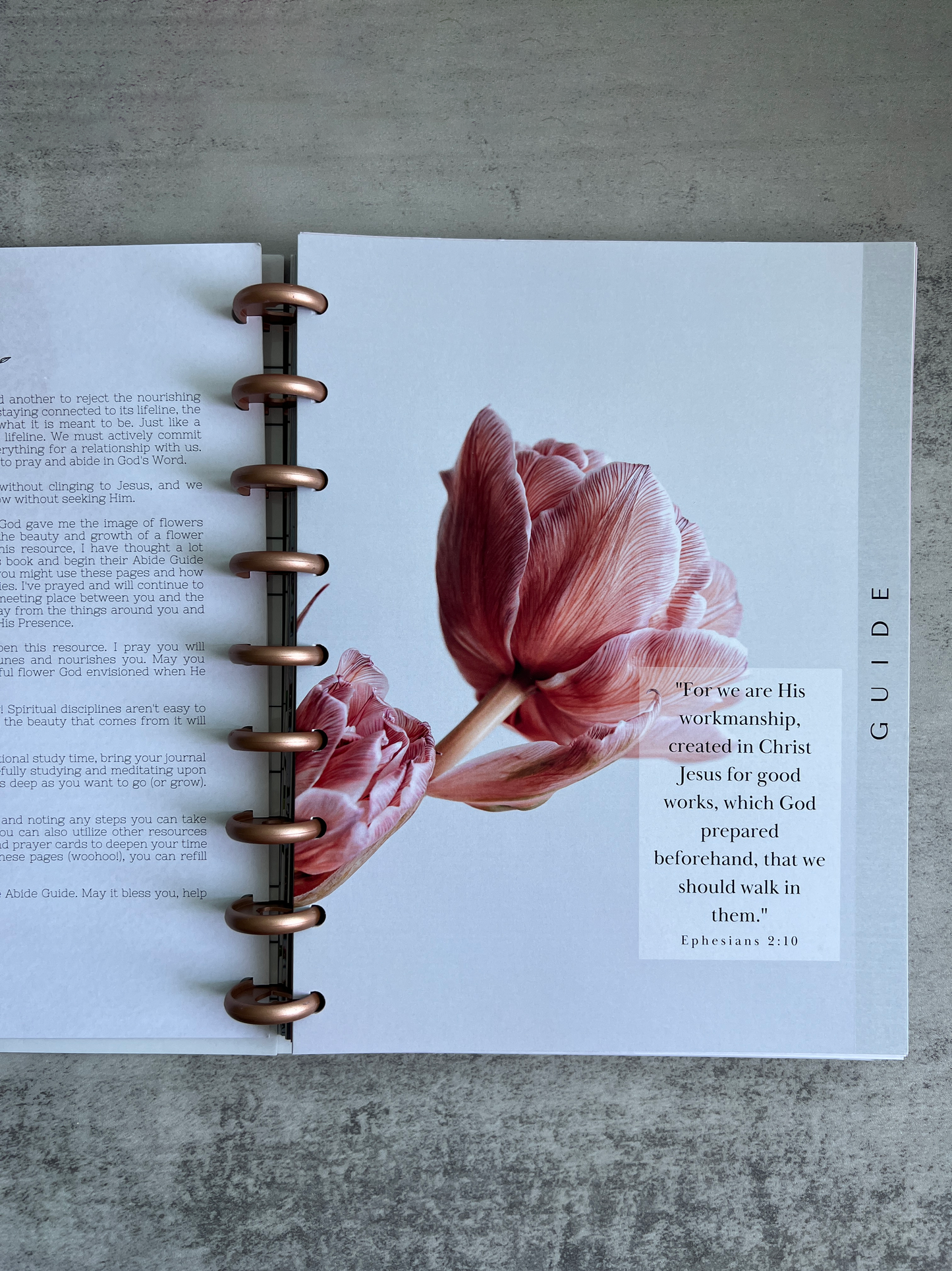The Abide Guide - Refillable Journal Pages