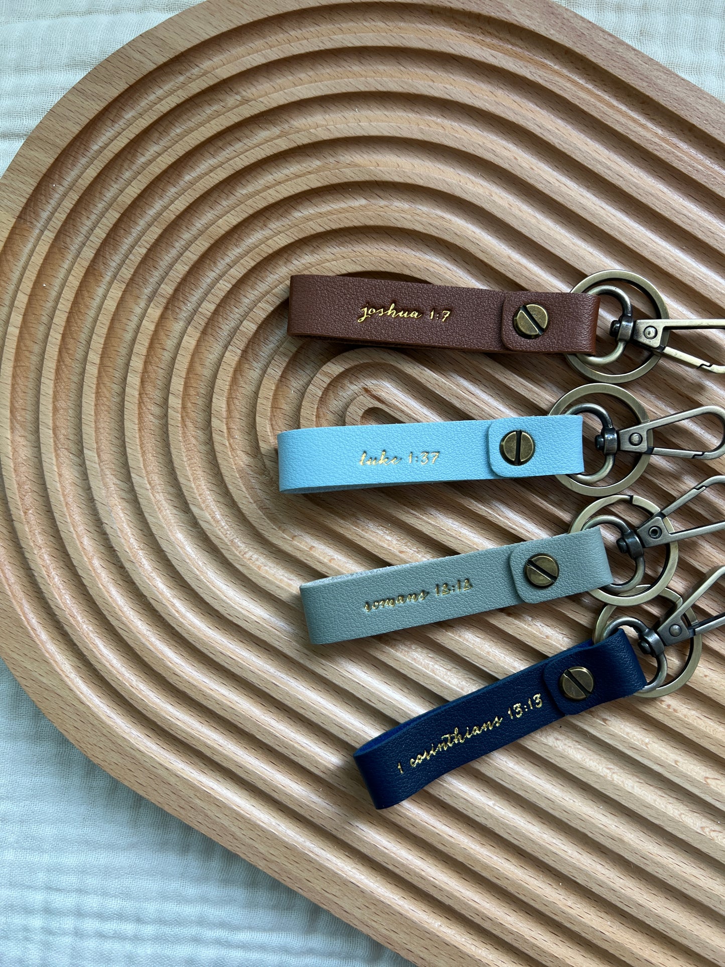 Bible Verse Keychains