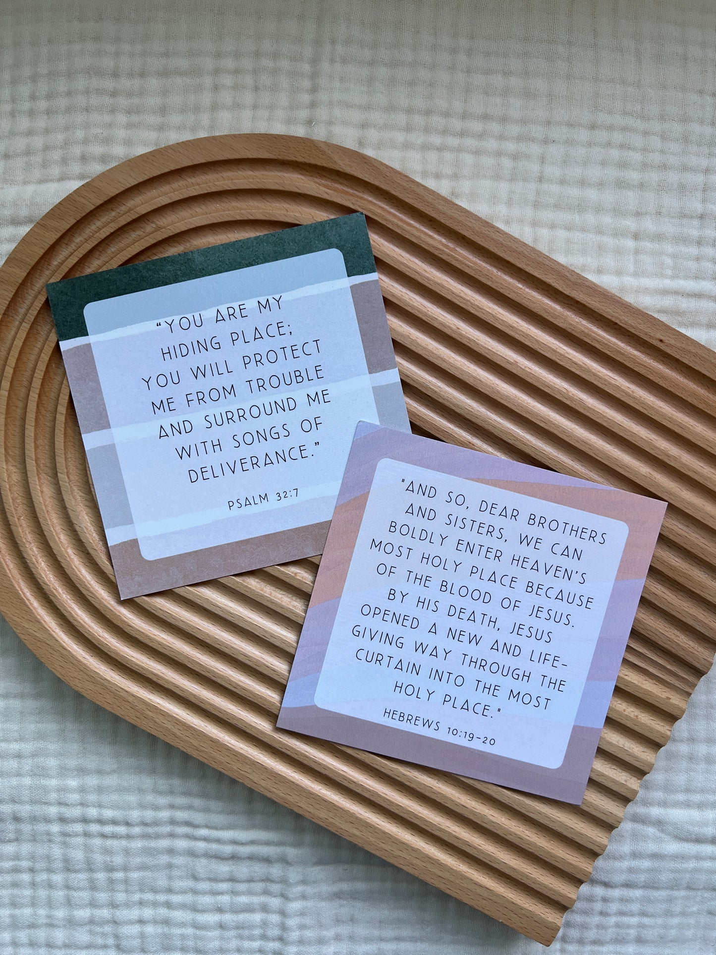 Watercolor Promises of God Scripture Cards