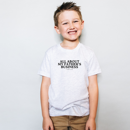 Father's Business Youth T-Shirt