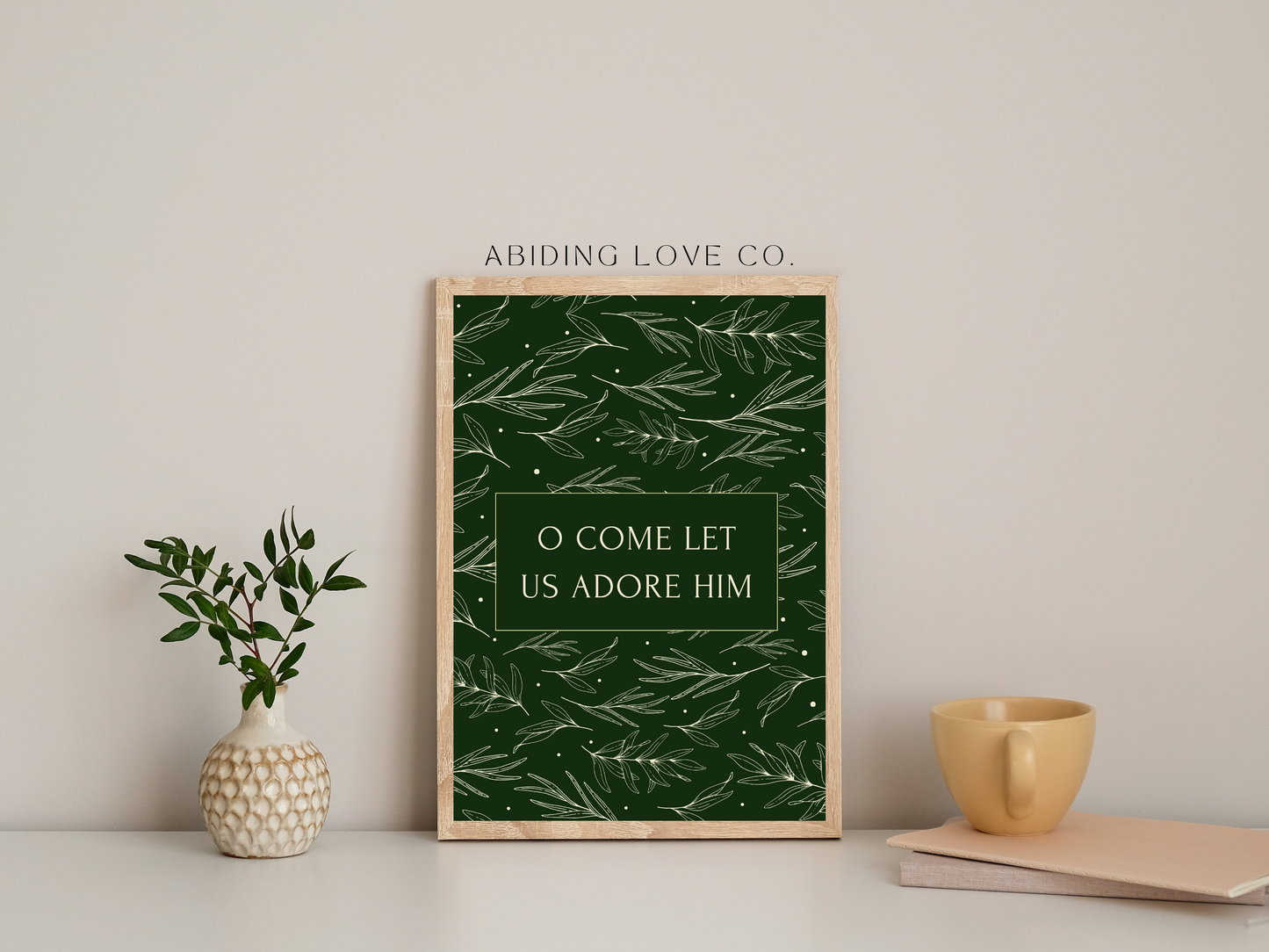Come Let us Adore Him - Digital Print