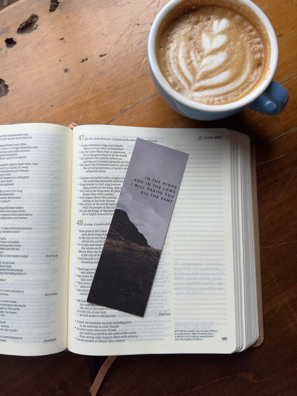 "Highs and Lows" Bookmark