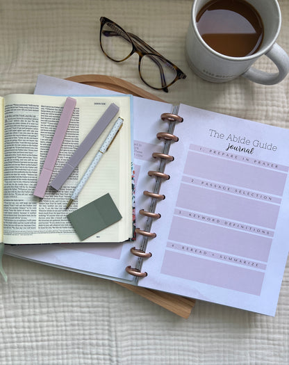 The Abide Guide - Refillable Journal Pages