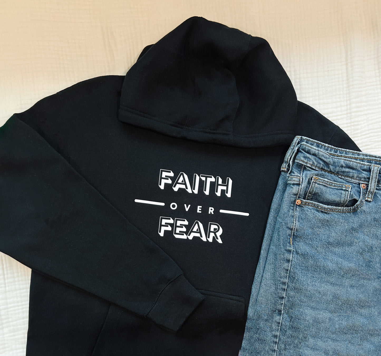 Faith over Fear Unisex Hoodie